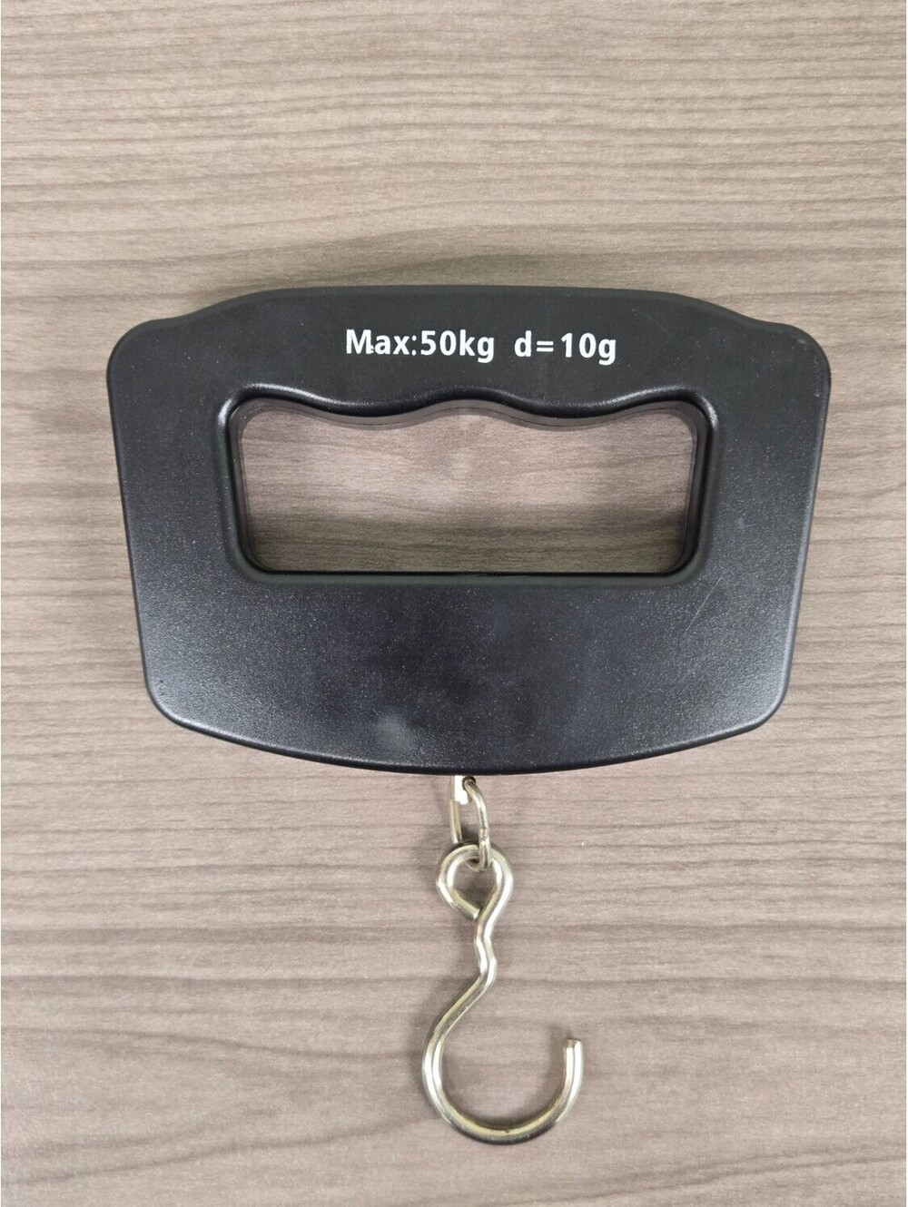 Digital Luggage Scale 50kg 110lb Portable Handheld Hanging Fish Bag Hook Black